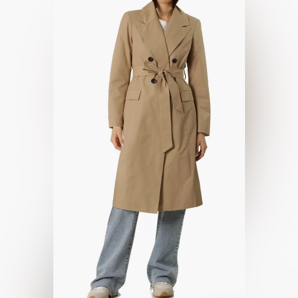 Avec Les Filles Green Trench Coat